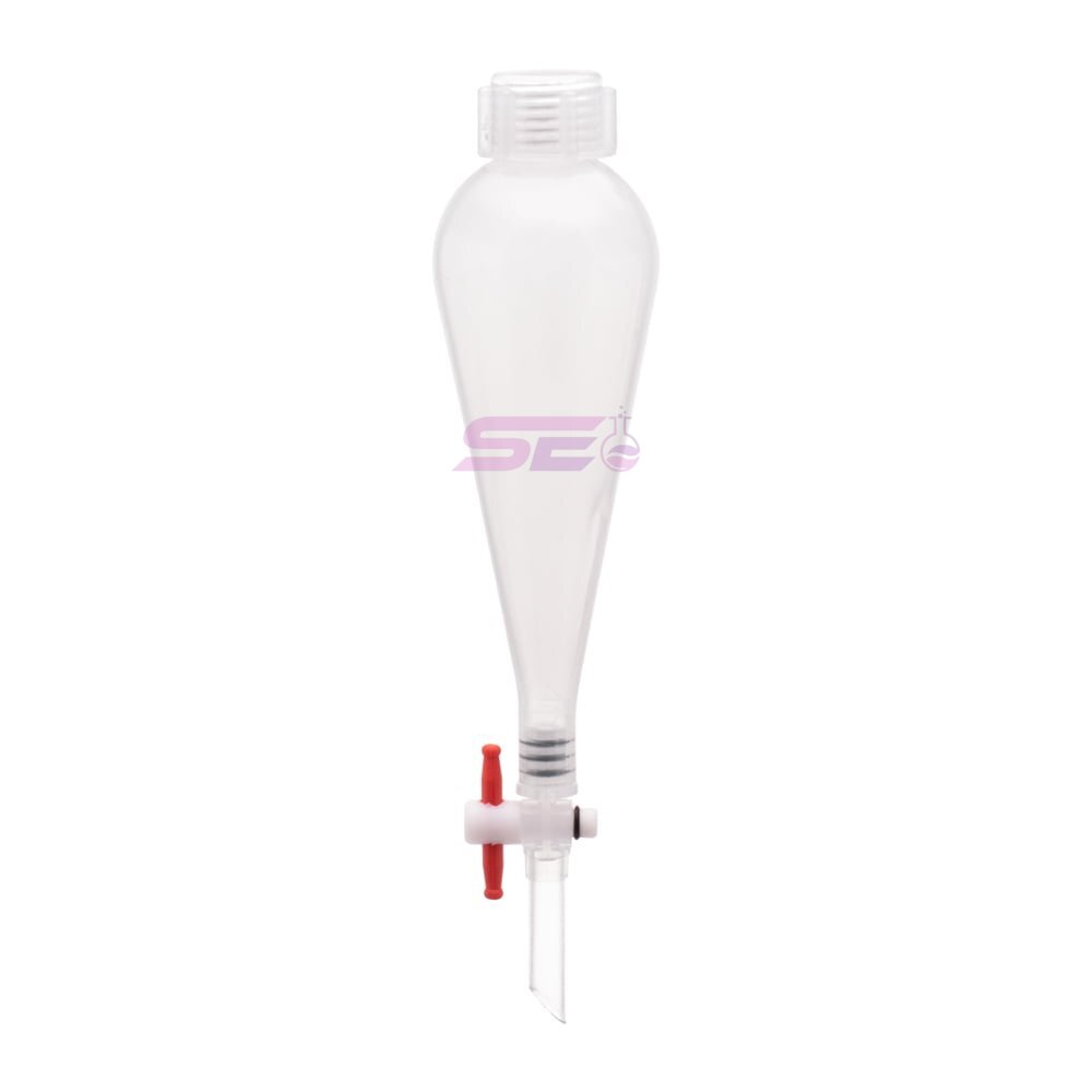 Plastic Separatory Funnel 100mL Premium